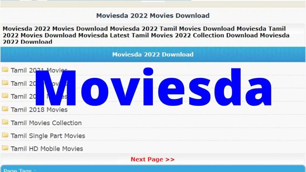 Moviesda Tamil Download domain and server information collection 