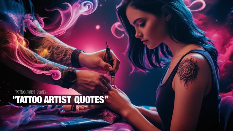 Tattoo Artist Quotes: Inspirational, Motivational, and Thought-Provoking Quotes from Tattoo Artists