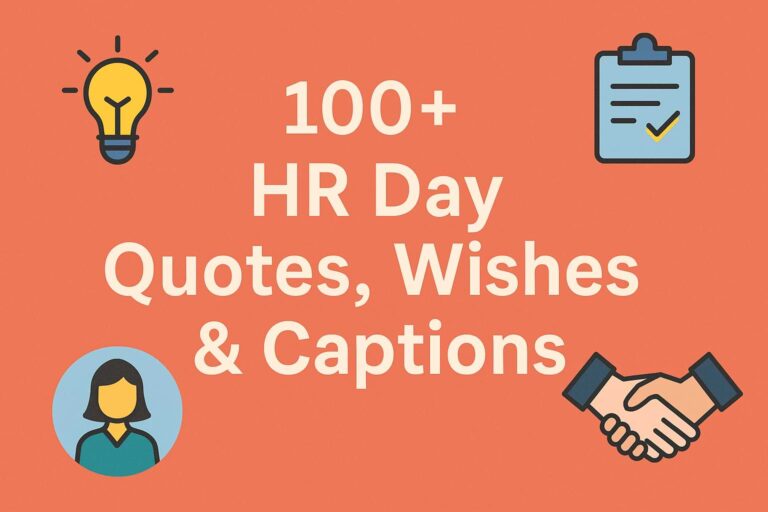 100+ HR Day Quotes, Wishes & Captions to Celebrate Human Resource Professionals